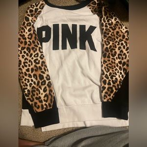 Pink pullover